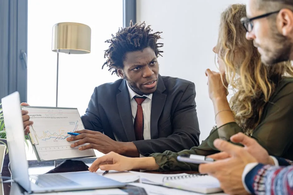 CPA discussing tax planning with a client