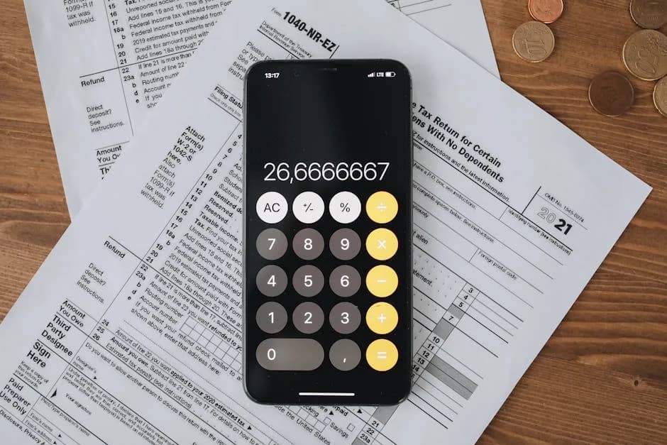 Calgary CPA reviewing personal tax documents with client